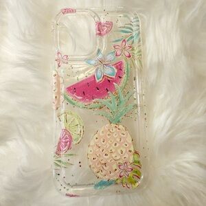 Iphone 16 pro  Watermelon and Pineapple Phone Case